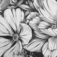 thumbnail image 1 of oneOone Rayon Gray Fabric Florals Fabric For Sewing Printed Craft Fabric By The Yard 56 Inch Wide, 1 of 4