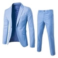 thumbnail image 1 of Kcodviy Pants Slim Party 2 Graduation Suits Piece Men’S Vest R Mens Vested Suits Business Wedding Suit Suits for Men 3 Cutes Men's Coats, 1 of 3