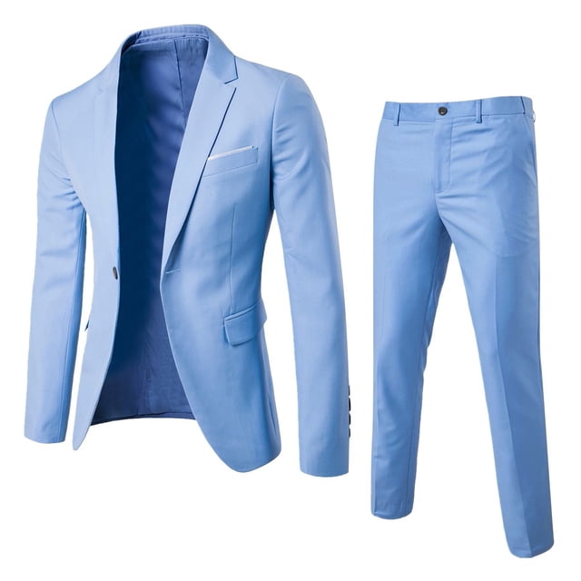Kcodviy Pants Slim Party 2 Graduation Suits Piece Men’S Vest R Mens Vested Suits Business Wedding Suit Suits for Men 3 Cutes Men's Coats
