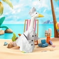 thumbnail image 4 of Easter Bunny Costume for Standard Garden Goose Statue 23 Inch Spring and Holiday Decoration, 4 of 7