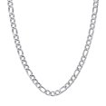 thumbnail image 1 of Collier Chaîne Figaro pour Homme 22 Pouces en Acier Inoxydable - 10 mm, 1 of 4