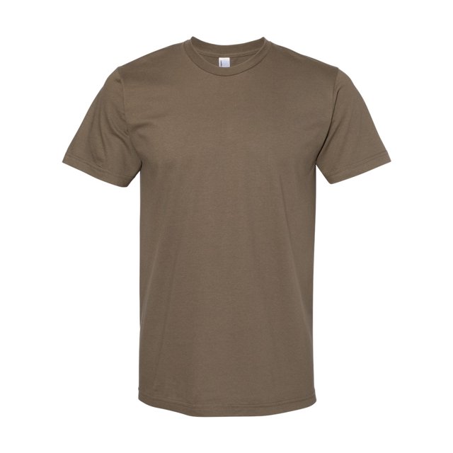 American Apparel Fine Jersey Tee, XS, Army