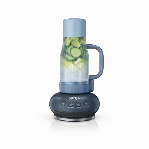 Mélangeur personnel Ninja BlendBoss avec gobelet de voyage de 26 oz – Cyberspace (DB351CCY)