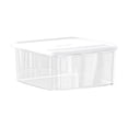thumbnail image 2 of Wzzjkit Fridge Organizer, Stackable Refrigerator Cooler Sealed with Lid Kitchen Organizer Snacks Nut Box Food Storage Box Transparent, Refrigerator Organizers and Storage, 2 of 9