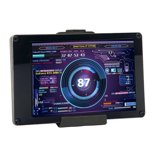 Moniteur informatique Temp, DIY Thème Luminosité réglable PC Affichage de panneau de capteur Multi System Support Horizontal Vertical Commutateur pour