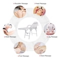 thumbnail image 3 of Costway 73" Portable Tattoo Parlor Spa Salon Facial Bed Beauty Massage Table Chair, 3 of 10