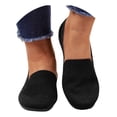thumbnail image 4 of HBFAGFB Chaussures Décontractées pour Femmes Confortables et Simples à Semelle Plate à Enfiler Femmes Noir Taille 38, 4 of 8