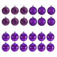 thumbnail image 4 of Transemion 24pieces Effective Decoration Balls Easy To Christmas Essentials Durable purple 5Set, 4 of 6