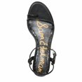 thumbnail image 4 of Sam Edelman ISLE BLACK/BUTTER NAP LEA SANDAL, 4 of 5