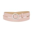 thumbnail image 1 of Unique Bargains Ceintures pour Femmes Anneau en O Boucle en Métal Grande Taille Mince Ceinture de Taille Non Poreuse, 1 of 4