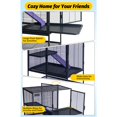 thumbnail image 4 of 36" Deluxe Ferret Cage, 4-Tier, with Hammock, Removable Tray for Small Pets, 4 of 7