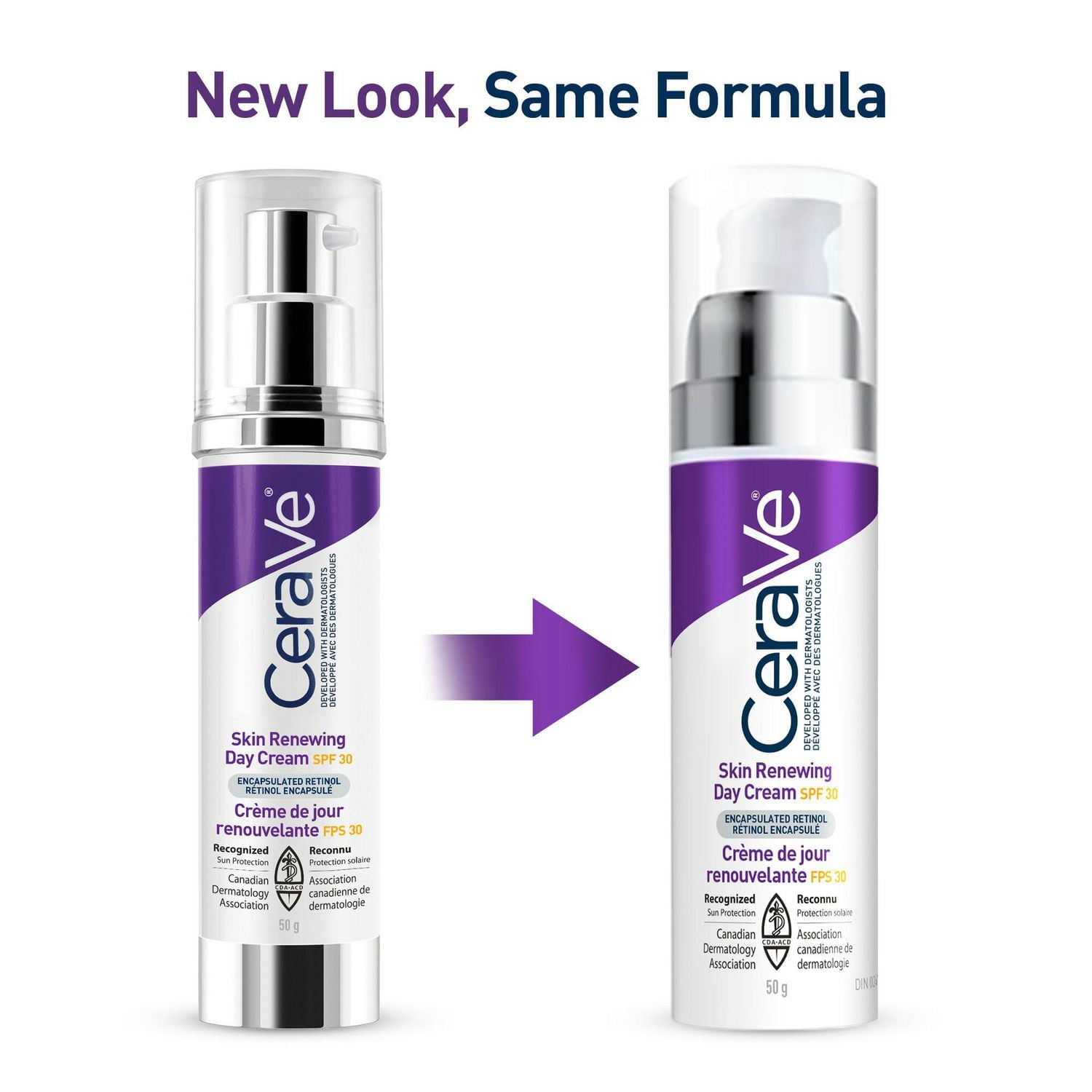CeraVe Day Cream SPF 30, Anti-Aging Moisturizer with Retinol and Broad Spectrum Sunscreen for Fine Lines, 50g
