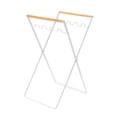 thumbnail image 2 of Collapsible Trash Can Stand Support Garbage Bag Paper Bags Holder for Picnic White, 2 of 7