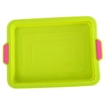 thumbnail image 4 of Ruiboury Silicone Bakeware with Handles Rectangular Baking Pan Non-stick Baking Sheet Baking Tools for Home Restaurant Dessert Shop No.1, 4 of 6