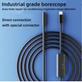 thumbnail image 4 of Endoscope Industriel 8Mm avec Lumières LED Réglables, Caméra d'Inspection HD IP68 Flexible, 1,3 Million de Pixels et Interface Dédiée, pour Canalisation Murale Domestique Tuyau de Vidange Plomberie, 4 of 5