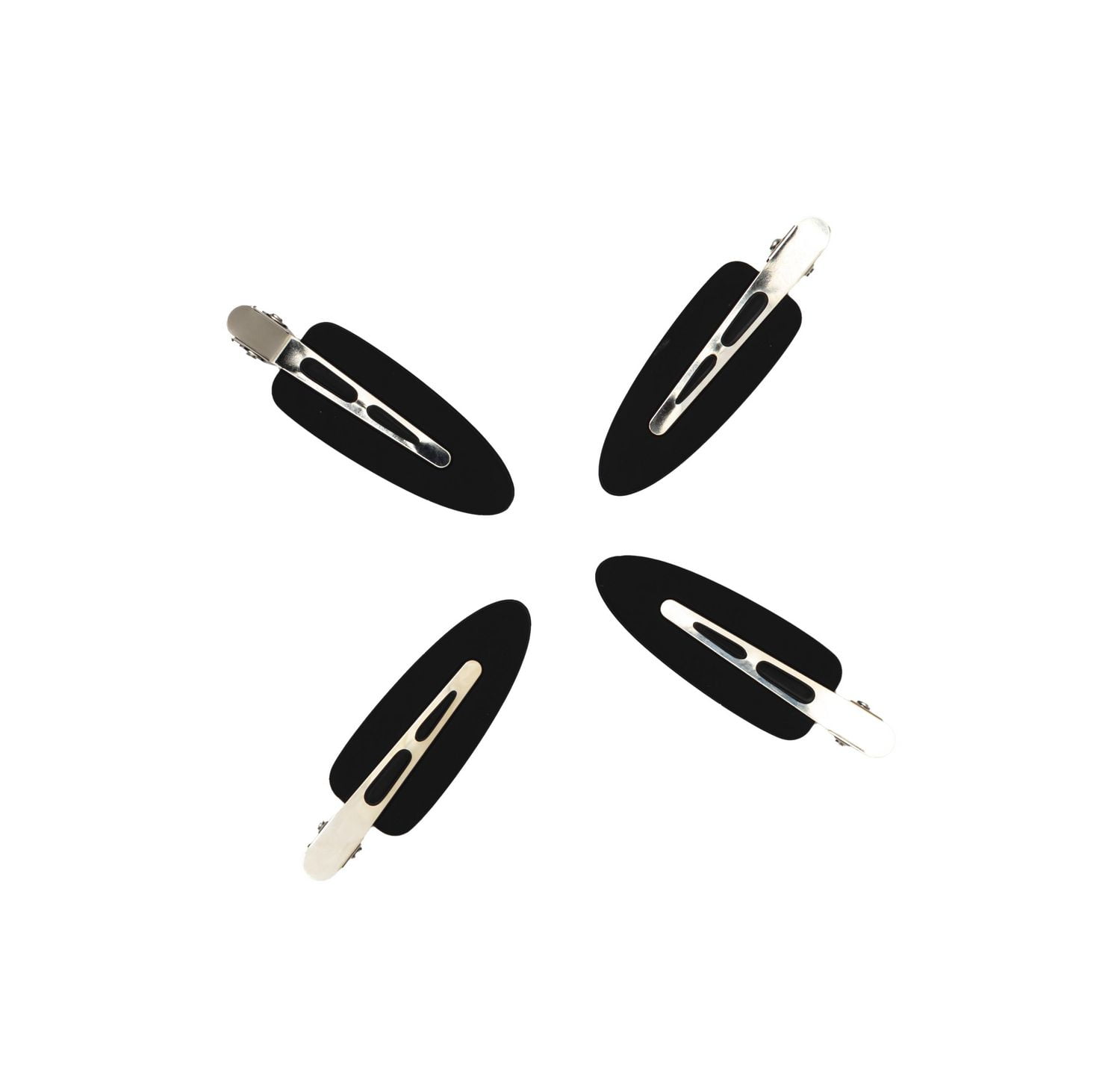 Conair 4 Piece Dual Shield Dent Free Hair Clips Matte Finish