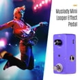 thumbnail image 3 of Guitar Looper Effect Pedal Loop Pedal 5 Minutes Looping Time Looper Pedal for Electric Guitar Bass, 3 of 7