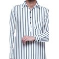 thumbnail image 4 of Atasi Kurta Pathani Classique à Col pour Garçons Chemise en Rayonne à Poche avant, 4 of 5