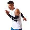 thumbnail image 2 of Reebok Delta ACTIVCHILL Compression Arm Sleeves, Black, S/M, Set of 2, 2 of 5