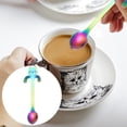 thumbnail image 1 of Oleegame 1PC Stainless Steel Cutlery Set Cat Spoon Short Handle Spoons Flatware Coffee Drinking Tools Kitchen Gadge, 1 of 7
