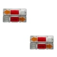 thumbnail image 1 of maskred 2pack/lot Durable LED Truck Tail Light Bar For Trucks And Trailers 24v white cover 2Set, 1 of 6