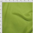 thumbnail image 3 of oneOone Polyester Lycra Green Fabric Geometric Bandhani Sewing Material Print Fabric By The Yard 56 Inch Wide, 3 of 4