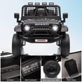 thumbnail image 3 of Ourlova Kids Electric Vehicles with Parent Remote Control, 3 Speeds, Max Speed 5 MPH, Spring Suspension, LED Lights, Music, Electric Ride-On Car, 3 of 9