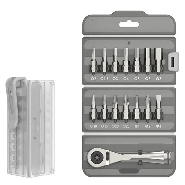 Screwdrivers Driver Bit Set Multifunctional Screwdriver Set Foldable Detachable Tools Screwdriver Tips for Home Repair