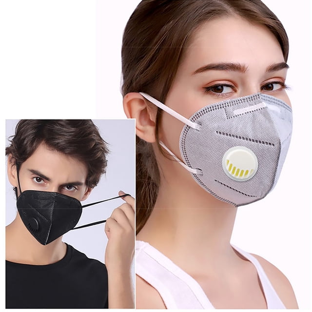 6-layer Protection Anti Dust Face Mask with Valve PM2.5 Anti-saliva Safety Mask