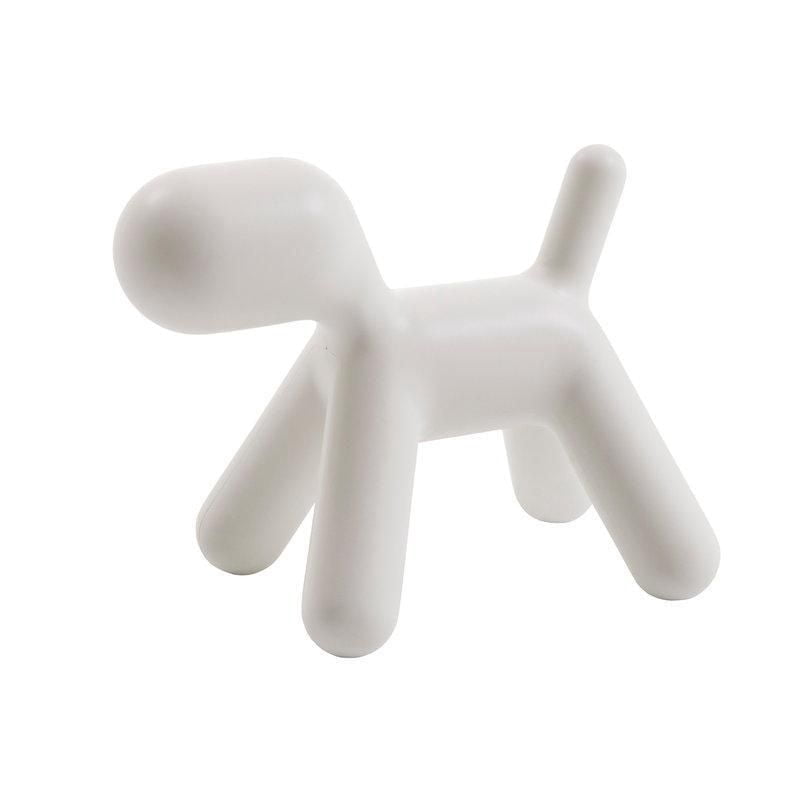 Chaise enfant Plata Import Puppy en plastique blanc