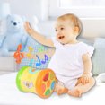 thumbnail image 1 of Two-side Dynamic Baby Drum, Rolling Educational Musical Drum Toy with Colorful Light, 1 of 7