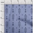 thumbnail image 1 of oneOone Tissu Polyester Lycra Flèche & Paisley Ikat Imprimé Tissu BTY 56 Pouces de Large, 1 of 4
