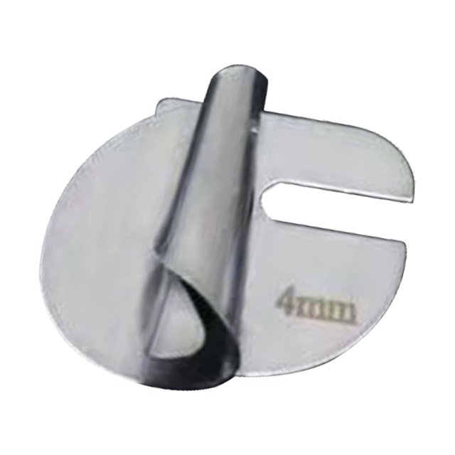 jifeng Sewing Rolled Hemmer Foot Durable Replacement Sturdy Rolled Hem Presser Foot 4mm