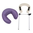 thumbnail image 2 of lionlar Massage Table Face Cradle with Pillow Cushion Support Bracket SPA Adjustable Violet, 2 of 9