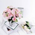 thumbnail image 4 of Youkk 2pcs Easy To Clean – Realistic Appearance – Artificial Flowers For Wedding purple 1Set, 4 of 6