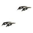thumbnail image 4 of Maytalsory Aerodynamic Spoiler Wing Motorcycle Front Side Motorcycle Accessories 250SR Sticker Motorcycle black 2Set, 4 of 6