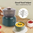 thumbnail image 4 of 800mAh Food Processors, Electric Food Chopper, Quick Shredding Electric Chopper, Durable Meat Grinder, Food Chopper Electric for Baby Food, Meat, Vegetables, 4 of 7