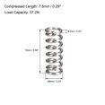 thumbnail image 3 of Unique Bargains 6mm x 1mm x 15mm 304 Ressort de Compression en Acier Inoxydable 37.2N Capacité de Charge 10Pcs, 3 of 4