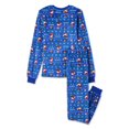 thumbnail image 2 of George Boys' Velour Pajama 2-Piece Set, 2 of 2
