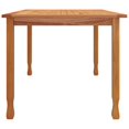 thumbnail image 2 of vidaXL Garden Dining Table 150x90x75 cm Solid Wood Teak, 2 of 4