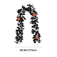 thumbnail image 3 of Amzcrzy Simulation Vine Halloween Rose Leaves Simulation Rattan Artificial Rose Leaves Decoration Arrangement Thanksgiving Pumpkin Rattan. Christmas Decorations Halloween Decorations Fall Decor, 3 of 6
