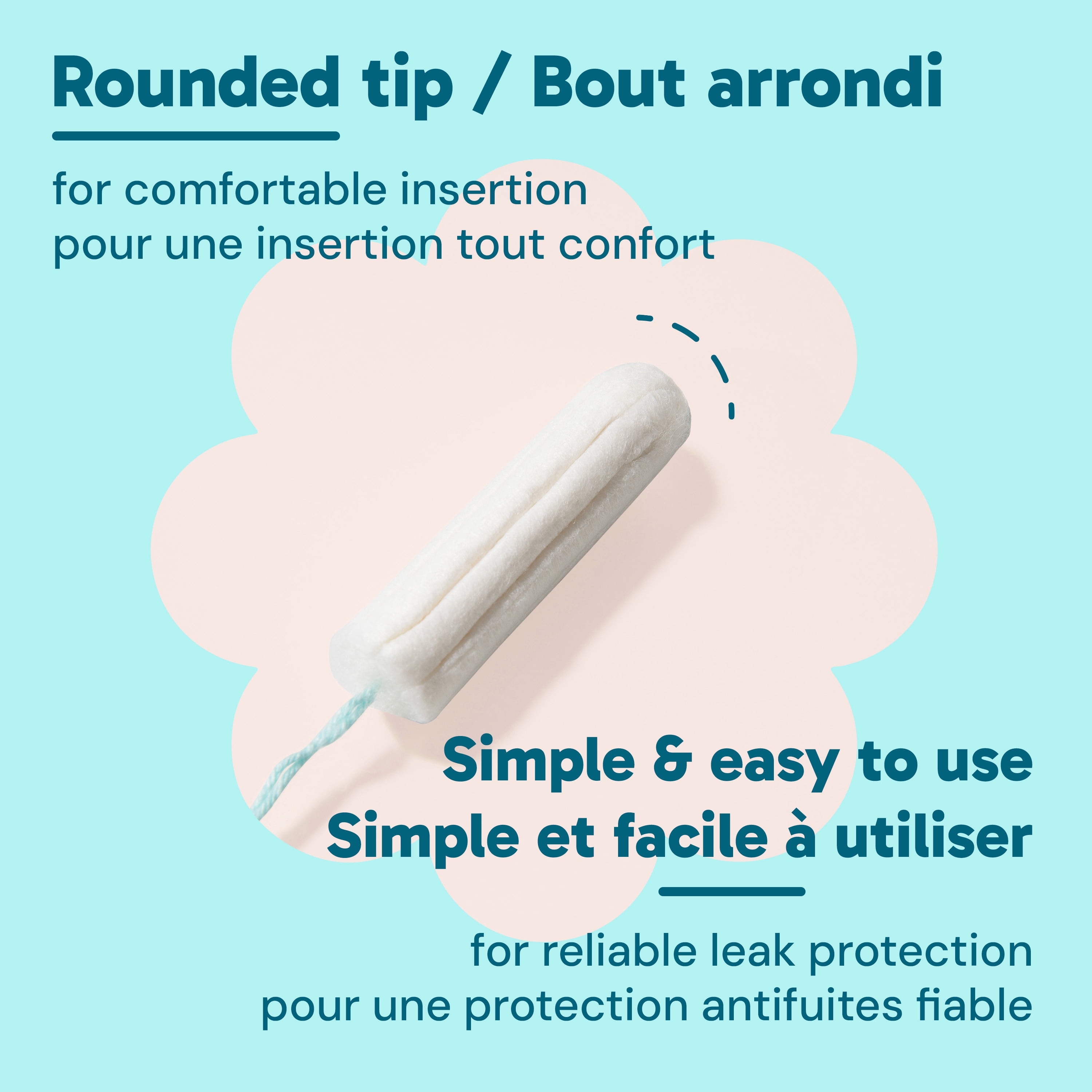 Tampons o.b. originaux sans applicateur à absorptivité régulière