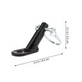 thumbnail image 3 of CUITING Iron Bike Hitch Drawing Head Replacement Trailer Coupler for Bike Bike Trailer Hitch, 3 of 7