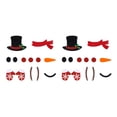 thumbnail image 4 of Transemion Cute Christmas Window Stickers For DIY Home Decor Christmas Theme Door Stickers Christmas snowman 2Set, 4 of 6