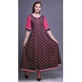 thumbnail image 2 of Bimba Anarkali Long à Imprimé pour Femmes Tunique Ethnique Indienne Décontractée, 2 of 6