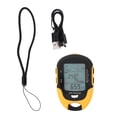 thumbnail image 2 of SUNROAD GPS Navigation, Handheld USB Rechargeable Digital Handheld Altimeter Receiver Compass Thermometer Portable Altimeter Barometer, 2 of 7