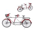 thumbnail image 4 of Tandem Mini Bicycle Model, Mini design Alloy Bike Model 16.5x 12.5cm  For Desktop Decorations For Gifts For  Office, 4 of 8
