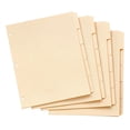 thumbnail image 2 of Oxford 13V Three-Hole Punched Index for Binder- 1/5 Cut- Five-Tab- Manila- 100/Box, 2 of 3