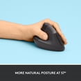 thumbnail image 3 of Logitech Lift Left Vertical Ergonomic Mouse - Graphite, 3 of 9