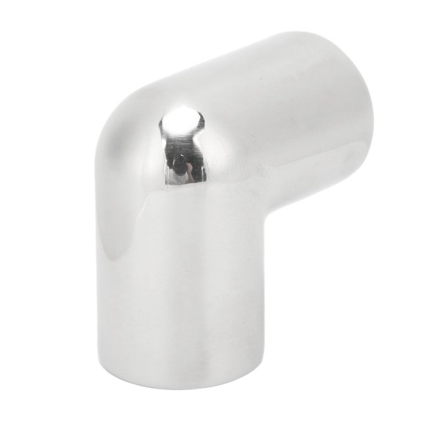 Marine Right Angle Elbow, Easy To Install 2 Way Boat Hand Rail Fine Polishing Right Angle Stainless Steel For Boat 22MM